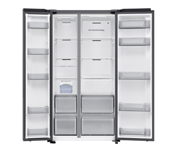 Lodówka Samsung RS70F65QETEO No Frost 178,6cm Stal Szczotkowana Kostkarka Twistowa AI 655L - 1351924 - zdjęcie 6